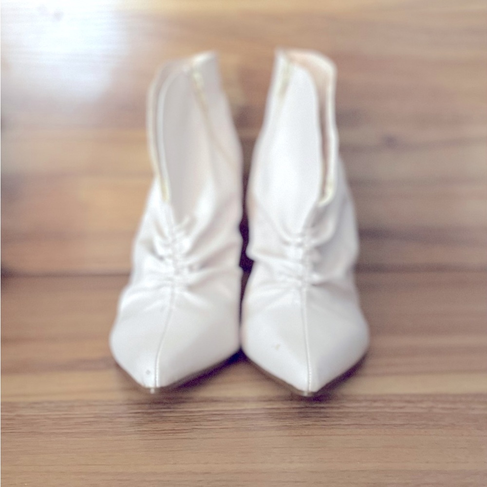 White booties